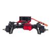 AMK TRX4 Sevro Mount, Aluminum TRX4 Sevro On Axle Mount SOA Mount 4-Link Suspension for 1/10 RC Crawler TRX4 Upgrades (Red) view 4