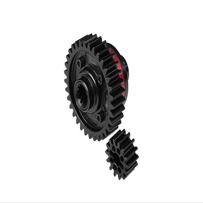 4140 Medium Carbon Steel +7075 Alloy Center Complete Differential for Traxxas 1:5 X Maxx 6S / X Maxx 8S / XRT 8S / X Maxx Ultimate 8S / XRT Ultimate 8S Monster Truck Ugrades - Red