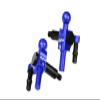 4140 Carbon Steel & 7075 Alloy Front Knuckle Arms for KYOSHO RC Cars Mini-Z Racer MR-04 Upgrade Parts - Blue view 1