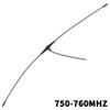 FEICHAO 12G T-Type Antenna 433 750-760 IPEX1 SMA Transmission Receive Antenna for RC Drone Quadcopter DIY Spare Parts (750-760,IPEX1) view 2