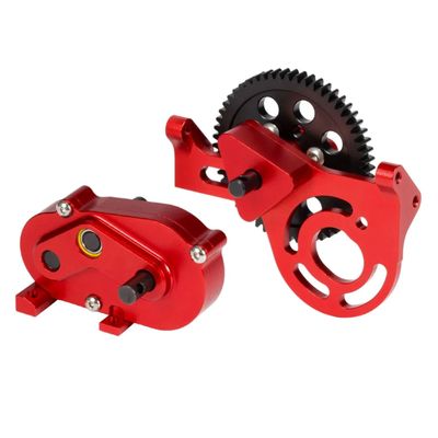 Carbon Fiber MOA Chassis Kit with Links for 1/10 RC Crawler Comp Builds Rigs Capra F9 Offset Portal Axle 1.9S 2.2S Sporty DIY (V1 Gearbox)