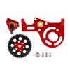 Carbon Fiber MOA Chassis Kit with Links for 1/10 RC Crawler Comp Builds Rigs Capra F9 Offset Portal Axle 1.9S 2.2S Sporty DIY (V1 Gearbox) view 3