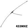 FEICHAO 12G T-Type Antenna 433 750-760 IPEX1 SMA Transmission Receive Antenna for RC Drone Quadcopter DIY Spare Parts (433,SMA) view 2