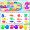 24 Pack Prefilled Easter Eggs with Animals Squishies Toys Inside, Easter Basket Stuffers Essential 12 Styles Stress Relief Fidget Squeeze Toys for Kids Toddlers Easter Eggs Fillers Hunt Party Favors view 2