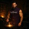 Belbuc Sleeveless Quilted Gambeson, Purple Thick Padded Coat, Medieval/Renaissance Costume (S) view 2