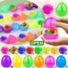 24 Pack Prefilled Easter Eggs for Kids, Fidget Stress Balls with Stress Relief Squeeze Balls for Kids Boys Toddlers Girls Stuffed Easters Basket Stuffers Easter Egg Hunt Game, Classroom Prize Supplies view 3