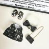 15cm-17cm Doll Clothes Suitable for labubu 17cm 15cm Dolls Accessories Sitting No Doll Only Clothes 17cm labubu 1bag+1shoes+1dress+1hairband No Doll view 2