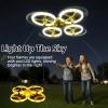 2025 Upgraded Hand Controlled Drone for kids,Somatosensory aircraft with Smart Watch Controlled, Gesture sensing aircraft Cool LED Remote Control Drone 360 Flips,quadcopter,Toys Gifts for Boys and Girls view 3