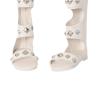 1/4 Scale Doll Shoes Doll Sandals Open Toe for 42-45cm Dolls for 1/4 BJD Doll Flat Shoes Dress up Doll Boots view 3