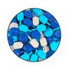 Zion Judaica Bulk Pack Hanukkah Dreidels 200 Count Multi Blue White Medium Dridels Plastic Drydlech Hebrew & English Transliteration Traditional Chanukah Game Guide Ziplock Bag Hanukah Toys view 4