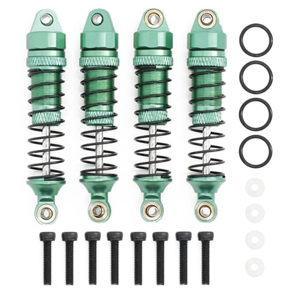 4Pcs Metal Front and Rear Shock Absorber for Tra-xxas for LAT-rax for Des-ERT for Preru-nner for SST 1/18 RC Truck Car Upgrade Parts,C