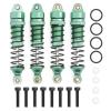 4Pcs Metal Front and Rear Shock Absorber for Tra-xxas for LAT-rax for Des-ERT for Preru-nner for SST 1/18 RC Truck Car Upgrade Parts,C view 1