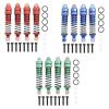 4Pcs Metal Front and Rear Shock Absorber for Tra-xxas for LAT-rax for Des-ERT for Preru-nner for SST 1/18 RC Truck Car Upgrade Parts,C view 2