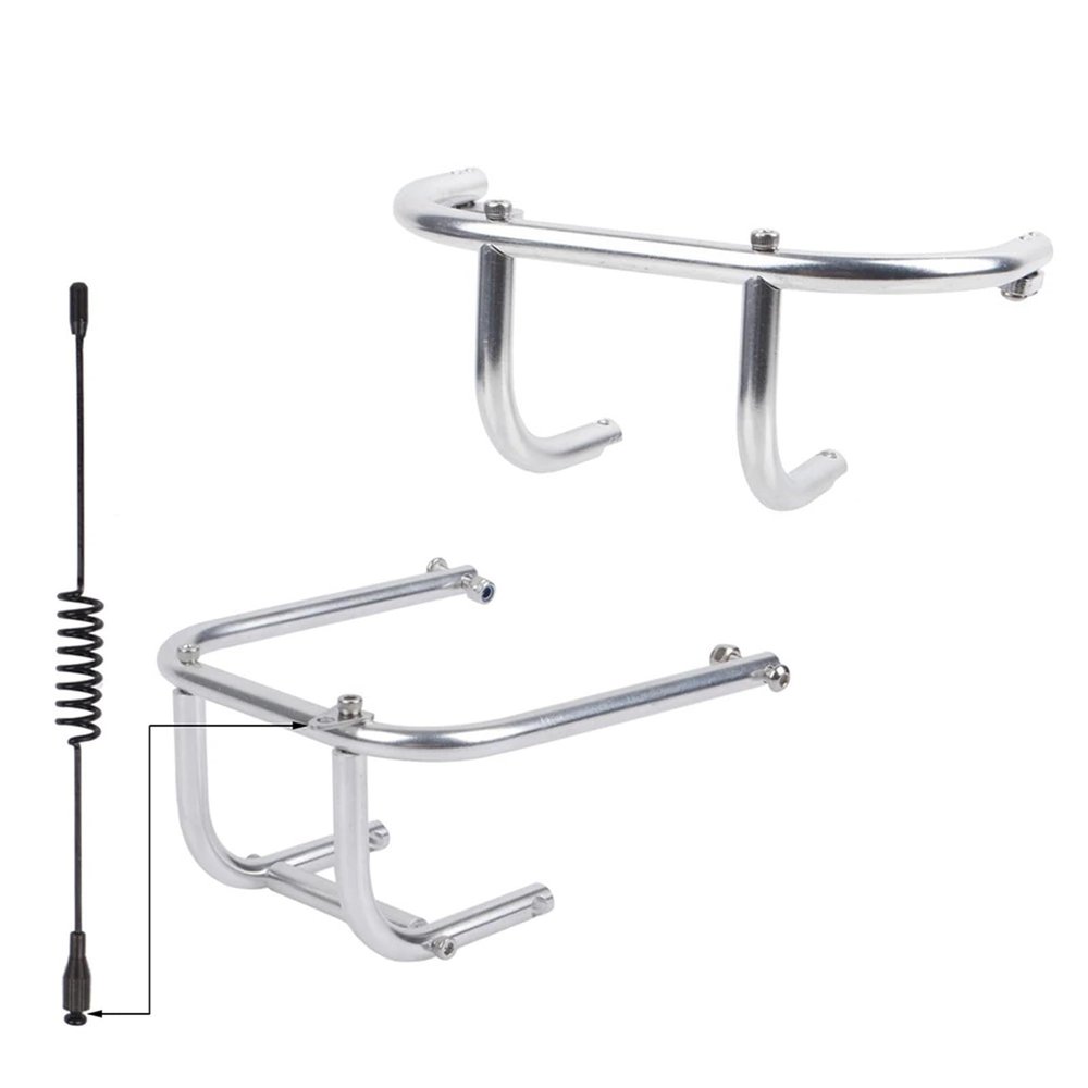 Aluminium Alloy Front Rear Bumper Guard for Ta-Miya for Sand for SCO-rcher for Cha-mp 1/10 2WD Off for Racer Upgrade Parts