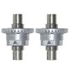 2Pcs Metal Differential 55-ZJ06 for Ho-sim 9125 9155 9156 for Xinle-Hong 9125 9155 9156 1/10 1/12 RC Car Spare Parts view 1