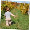 ibasenice Boy Girl's Garden Rake Removable Wooden Handle Rake for Boys and Girls Gardening Outdoor Work Tool for Leaves Green view 4