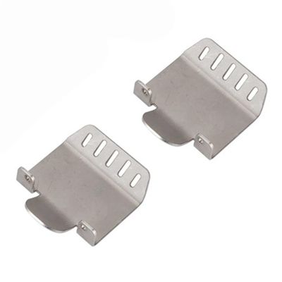 Metal Stainless Steel Chassis Armor Axle Protector for Axial SCX6 1/6 RC Crawler Car Upgrade Parts