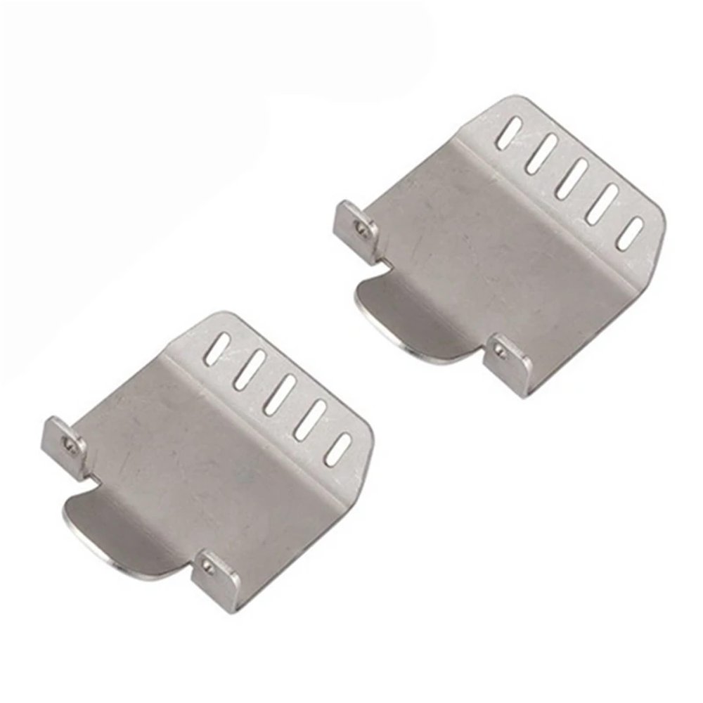 Metal Stainless Steel Chassis Armor Axle Protector for Axial SCX6 1/6 RC Crawler Car Upgrade Parts