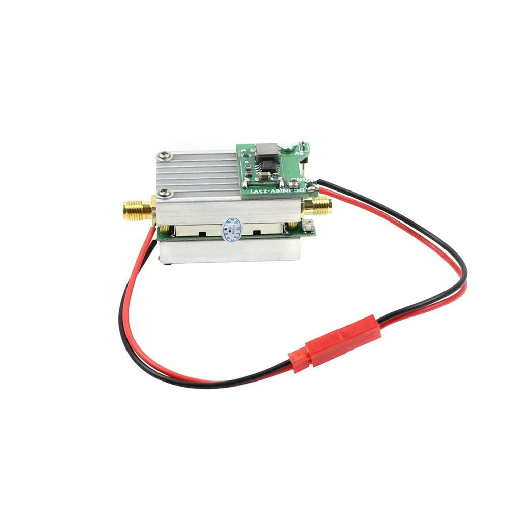 5.8Ghz FPV Transmitter RF Signal Amplifier amp Booster w/FPV Antenna RP-SMA 85mm for RC Helicopter Airplane Spare Part