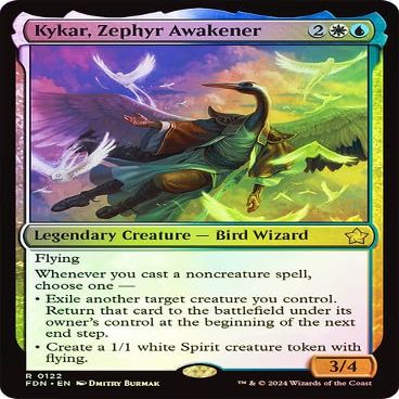 Kykar, Zephyr Awakener (Foil) (122) MTG