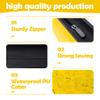 1000+ Pockets Trading Card Binder, 16 Pockets Trading Card Binder Ringless Side Loading Trading Card Album Folder for TCG,MTG,Sports Cards(Yellow) view 3