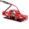Double Motor Metal Simulated Winch for 1/10 RC Crawler Car RC4WD D90 Axial SCX10 for TRA-XXAS TRX4 KM2 Parts Accessories view 3