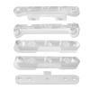 UMXUDAO Metal Lower Suspension Arm Code for 1/8 FS for Ra-CING for at-OM 6S RC Car Upgrade Accessories(Silver) view 1