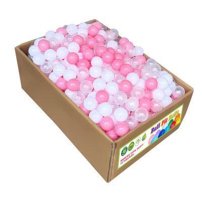 YUFUL 200 500 1000 Count Plastic Soft Ball Pits Balls for Pet Dogs Colorful Phthalate Free BPA Free Baby Toddler Play Balls for Kids Toddlers