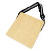 DIIOOMIEEU Portable Travel Box Drum Box Drum Wood Flat Hand Drum Wood Percussion Instrument Drum with Adjusted String view 1