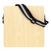 DIIOOMIEEU Portable Travel Box Drum Box Drum Wood Flat Hand Drum Wood Percussion Instrument Drum with Adjusted String view 4