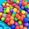 BBRUN Ball Pits Balls 500 Count Play Plastic Balls for Ball Pits Playpen BPA- Free Crush Proof Crawling Tunnels Balls for Pet Dogs (500 Count, Rainbow) view 2