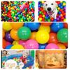 BBRUN Ball Pits Balls 500 Count Play Plastic Balls for Ball Pits Playpen BPA- Free Crush Proof Crawling Tunnels Balls for Pet Dogs (500 Count, Rainbow) view 4