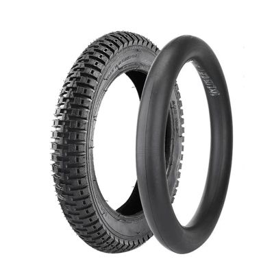 16 Inch Wheel Tire 16 X1.75 2.4 Tyre Outer Inner Tube Compatible with Kids Bikes Fits Children Tricycle,Baby Trolley,Folding Baby Cart (16x2.4 Outer Inner One Size)