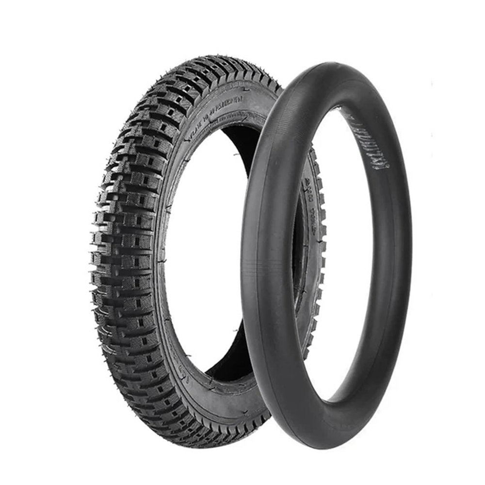 16 Inch Wheel Tire 16 X1.75 2.4 Tyre Outer Inner Tube Compatible with Kids Bikes Fits Children Tricycle,Baby Trolley,Folding Baby Cart (16x2.4 Outer Inner One Size)
