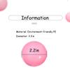BBRUN Ball Pits Balls 2000 Count Play Plastic Balls for Ball Pits Playpen BPA- Free Crush Proof Crawling Tunnels Balls for Pet Dogs (2000 Count, Pink-White) view 4