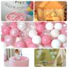 BBRUN Ball Pits Balls 500 Count Play Plastic Balls for Ball Pits Playpen BPA- Free Crush Proof Crawling Tunnels Balls for Pet Dogs (500 Count, Pink-White) view 3
