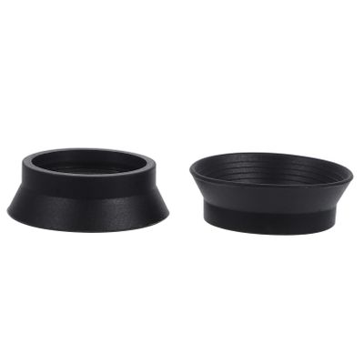 Anneome 2pcs Microscope Eyepiece Guard Rubber Protector Reduces Eye Fatigue Glare Easy to Attach Compatible Standard Microscopes for Lab Outdoor Use
