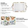 STAYTOP Cute Cartoon Animal Large Storage Basket Collapsible Storage Bins Waterproof Laundry Basket with Handle,Used for Home Closets, Offices, Bedrooms 2PCS view 2