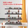 1:64 Scale Diecast Car Display Case 4-Tier Parking Garage Diorama for Hot Wheels, Matchbox, Collectors - 24 Spots, Holds 40+ Cars | Freestanding Wood & Acrylic Storage Organizer with Easy Assembly view 3