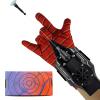 HNCSFW Spider Silk Launcher for Kids,Web Shooters- USB Type c Charging, Launch Distance 8ft - Can Grab Small Objects-Variety of Play Modes ((Black)) view 2
