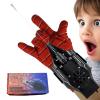 HNCSFW Spider Silk Launcher for Kids,Web Shooters- USB Type c Charging, Launch Distance 8ft - Can Grab Small Objects-Variety of Play Modes ((Black)) view 4