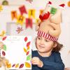 4 Pcs Funny Turkey Hats Thanksgiving Costume Accessory For Thanksgiving Party Decors Turkey Hat Party Dress Up Party view 3