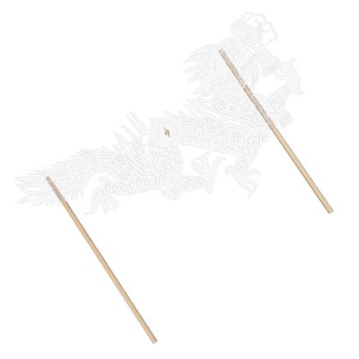 BIUDECO DIY Dragon Puppet Traditional Chinese Shadow Puppetry Toy for Birthday