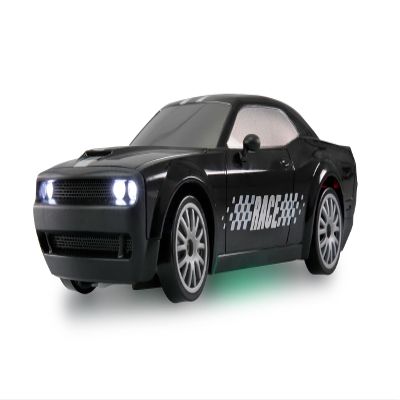 Amewi Drift Muscle Car 4WD 1:20 RTR Black RC Remote Control Car with Underbody Lighting