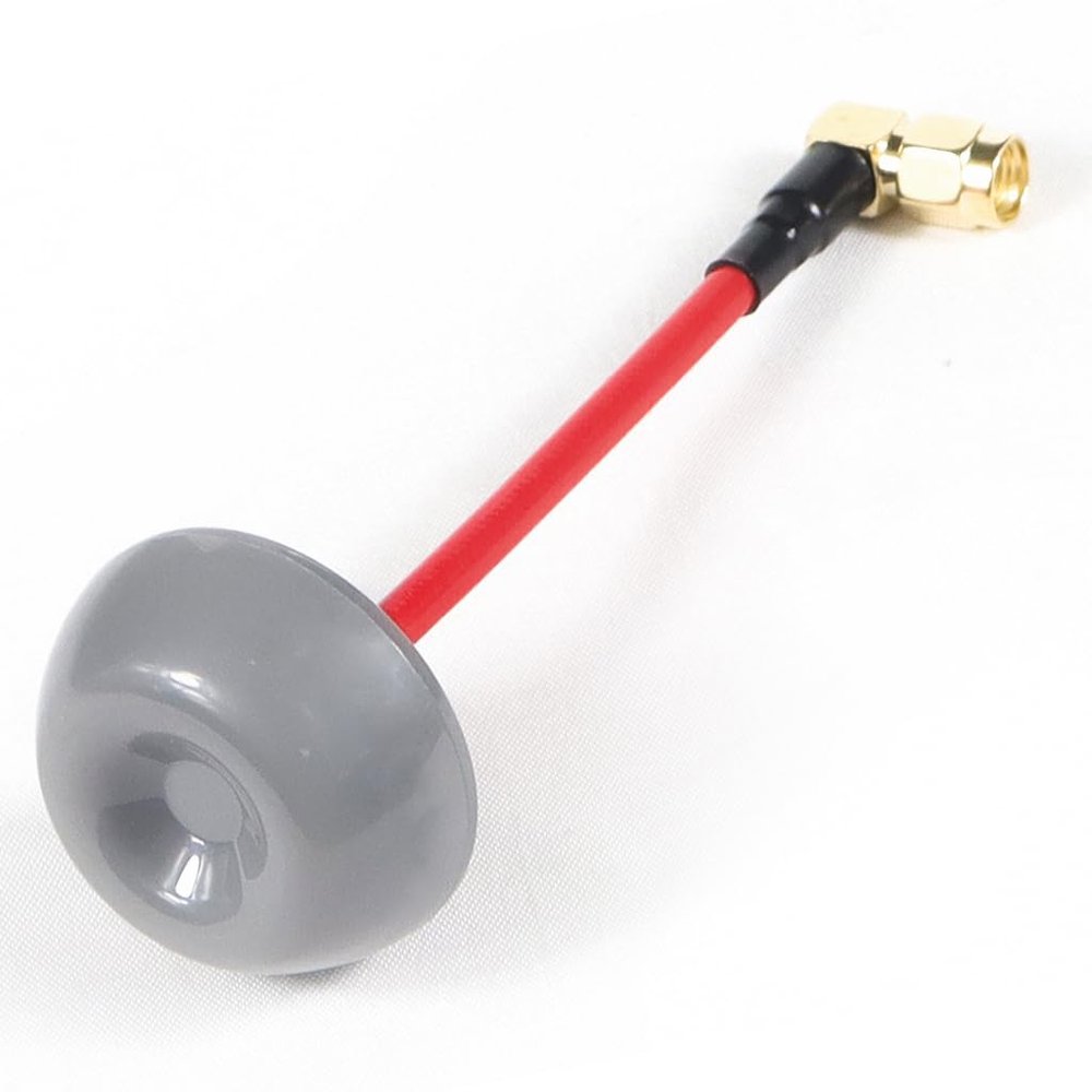 QWinOut 5.8-G Mini SMA Antenna Drone Antenna Image Transmission Antenna for DIY RC Racing Drone (L Type RP-SMA)
