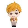 Anime Figure Miya Atsumu Look Up Figure, 10cm Mini Miya Atsumu Cake Topper Figure Model Statue Handmade Collectible for Fans view 1
