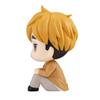 Anime Figure Miya Atsumu Look Up Figure, 10cm Mini Miya Atsumu Cake Topper Figure Model Statue Handmade Collectible for Fans view 3