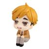 Anime Figure Miya Atsumu Look Up Figure, 10cm Mini Miya Atsumu Cake Topper Figure Model Statue Handmade Collectible for Fans view 4