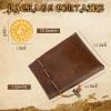 50 PCS DND Fantasy Metal Gold Coins & Leather Pouch for Dungeons & Dragons Novelty Tabletop RPG Board Games Tokens Treasure Coins for Party Tablelap Games Accessories Addons Medieval Game view 2