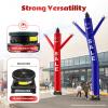 Ageanbri Inflatable Tube Man Air Blower, 110V 750W High Speed Fan Dancer Wind Tube Man Puppet Blower, 18" Diameter Inflatable Fly Guy Air Blower -750W view 4